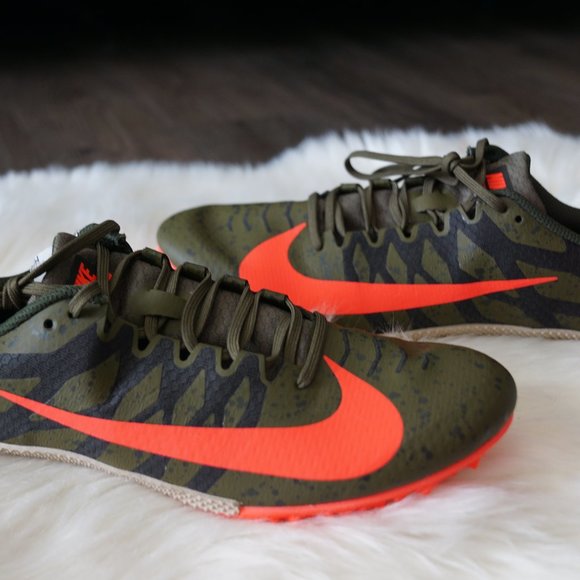 NIKE ZOOM RIVAL TRACK & FIELD SPIKES Green camo - Picture 3 of 4